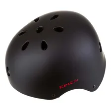 Capacete Ciclismo Skate Free Ride Tamanho G Epic Line Mtv12 Cor Preto Foto mini  2