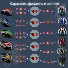 Capacete Ciclista Adulto Regulagem Bike Ciclismo - Foto mini 3