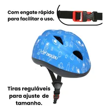 Capacete Criança Junior Digudu Bicicleta Proteção Regulagem Foto mini 4