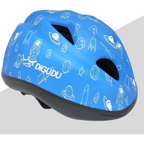 Capacete Criança Junior Digudu Bicicleta Proteção Regulagem Foto 1