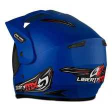 Capacete Cross Viseira Fumê Pro Tork Mx Vision Preto Fosco Foto mini 3
