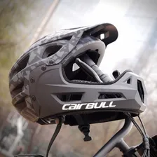 Capacete de mountain bike integral Cairbull Discovery 520g Ce Camuflado Grey Dh 54-61 Foto mini  2