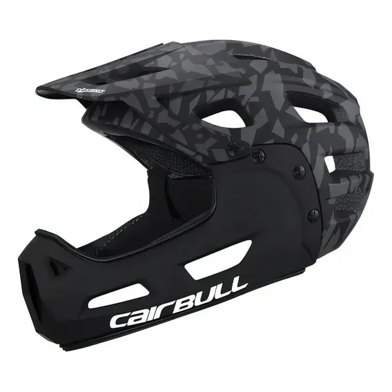 Capacete de mountain bike integral Cairbull Discovery 520g Ce Camuflado Grey Dh 54-61 Foto 1
