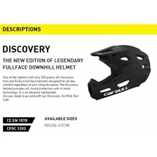 Capacete de mountain bike integral Cairbull Discovery 520g Ce Camuflado Grey Dh 54-61 Foto mini 4