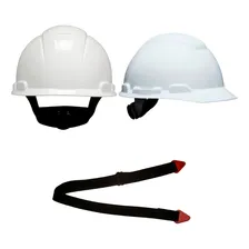 Capacete De Seg Branco C/catraca H700 + Tira Jugular 3m Foto mini 1