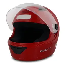 Capacete Ebf Fechado Rox Er Vermelho Tamanho do capacete 60 Foto mini  3