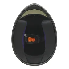 Capacete Ebf Spark Flash Fechado Preto Fosco Rosa Feminino Foto mini 2