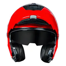 Capacete Escamoteável Norisk Motion Monocolor Vermelho Tamanho do capacete 58 M Foto mini 3