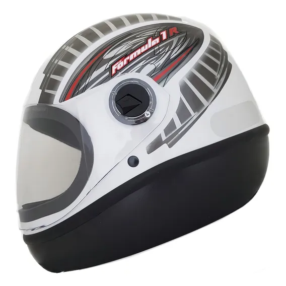 Capacete F1 R Grafic Taurus Branco Tamanho do capacete 58 Foto 1