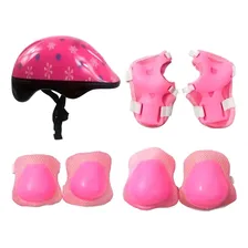 Capacete Feminino Infantil Elleven + Kit Proteção Bike Skate Foto mini 2
