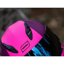Capacete Feminino Norisk Ff302 Manty Pink Fosco Rosa Tamanho Do Capacete 58 Foto mini  3