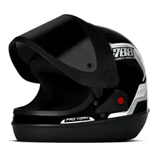 Capacete Feminino Sport Moto 788 Laranja Pro Tork Cor Branco Viseira Fumê Tamanho Do Capacete 60 Foto mini  3