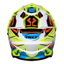 Capacete Helt Cross Vision Glass Prisma Com Óculos Interno Tamanho 58 Foto mini 2
