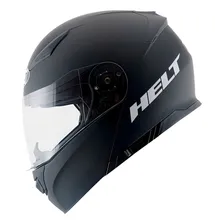 Capacete Helt Escamoteável Com Viseira Interna Cor Preto 64 Foto mini  2