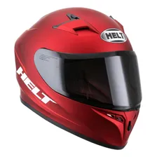 Capacete Helt Polar Vermelho Fosco 62 + Chaveiro Helt Foto mini 2