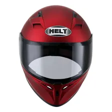 Capacete Helt Polar Vermelho Fosco 62 + Chaveiro Helt Foto mini 3