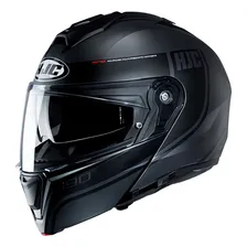 Capacete Hjc I90 Davan Preto Tamanho 59 Foto  mini 1