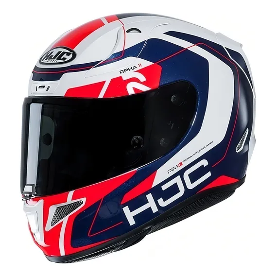 Capacete Hjc Rpha 11 Chakri Tricolor + Viseira + Pinlock Foto 1