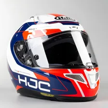 Capacete Hjc Rpha 11 Chakri Tricolor + Viseira + Pinlock Foto mini 4