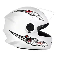 Capacete infantil Pro Tork Libert Four branco 54 com design fechado Foto mini  3
