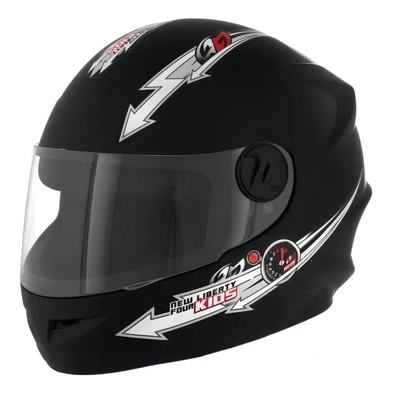 Capacete Infantil Pro Tork Liberty For Kids 54 Moto Criança Foto 1