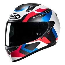 Capacete integral Hjc Mc21sf C10 Tins Bmw Certified Ecer22-06 Capacete integral Capacete branco tamanho L (59-60 cm) Foto mini 1