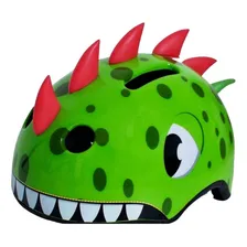 Capacete Kid Dinno Baby Infantil Dinossauro 49-55cm - Vessel Cor Verde Tamanho P (49-55cm) Foto mini 1