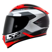 Capacete Ls2 Ff323 Arrow R Compete Branco Tricomposto Tamanho do capacete 56 Foto mini 1