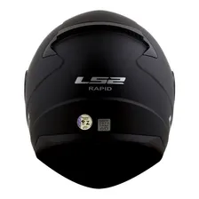 Capacete Ls2 Ff353 Monocolor Preto Fosco 58/m Foto mini  2