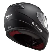 Capacete Ls2 Ff353 Monocolor Preto Fosco 58/m Foto mini  3