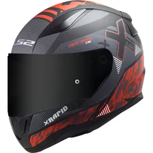 Capacete Ls2 Ff353 Xtreet Vermelho Foto  mini 1