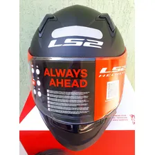 Capacete Ls2 Ff358 Classic Monocolor Preto Fosco Tamanho do capacete 58 Foto mini 1