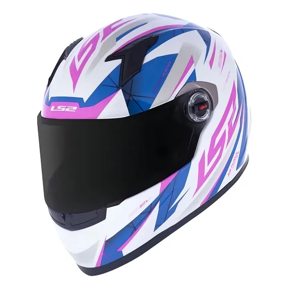 Capacete Ls2 Ff358 Draze pink 62 Foto 1
