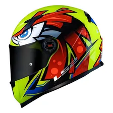 Capacete Ls2 Ff358 Racing - Sharp 4 Estrelas Foto mini 2