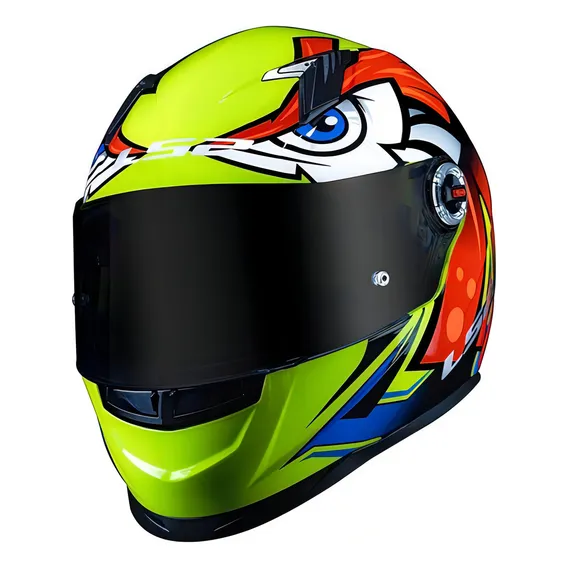 Capacete Ls2 Ff358 Racing - Sharp 4 Estrelas Foto 1