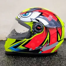Capacete Ls2 Ff358 Tribal Capacete Moto Tamanho Do Capacete 60 Cor Amarelo Foto mini 2