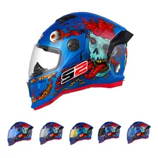 Capacete Masculino Moto Fechado Narigueira Pro Tork Stealth Foto mini 4