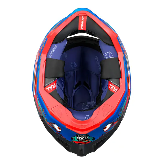 Capacete Masculino Moto Fechado Narigueira Pro Tork Stealth Foto 1