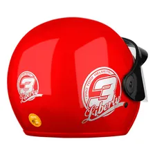 Capacete Moto Aberto Pro Tork Liberty 3 Tamanho Do Capacete 58 Cor Vermelho Foto mini 4