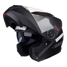 Capacete Moto Escamoteável Texx Gladiator V3 Articulado Tipo Robocop Cor Preto Fosco Tamanho 62 Foto  mini 1