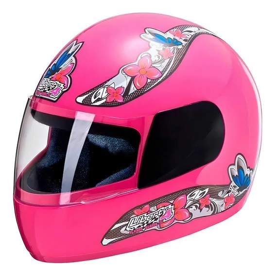 Capacete Moto Feminino Liberty Four Girls Pro Tork Foto 1