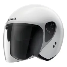 Capacete Moto Honda Aberto Hjs - Diversas Cores Cor Branco Tamanho do capacete 60 Foto mini 1