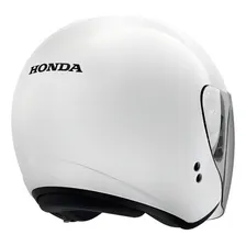 Capacete Moto Honda Aberto Hjs - Diversas Cores Cor Branco Tamanho do capacete 60 Foto mini 4