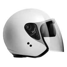 Capacete Moto Honda Aberto Hjs - Diversas Cores Cor Branco Tamanho do capacete 60 Foto mini 2