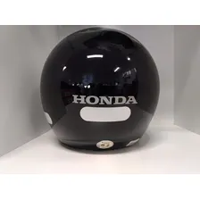 Capacete Moto Honda Aberto Hjs - Diversas Cores Cor Preto Tamanho do capacete 60 Foto mini 3