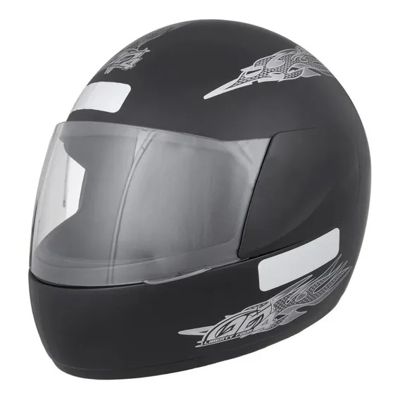 Capacete Moto Pro Tork Liberty Four 58 Preto Fosco Foto 1