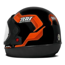 Capacete Moto Pro Tork Sport Moto 788 Laranja Tamanho 56 Foto mini 4