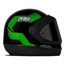 Capacete Moto Pro Tork Sport Moto 788 Rosa Foto mini 4