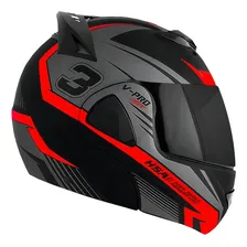 Capacete Moto Pro Tork Viseira Fumê V Pro Jet 3 Amarelo Foto mini 1