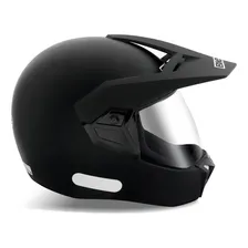 Capacete Motocross Bieffe 3 Sport New Classic Preto Fosco Foto mini 1